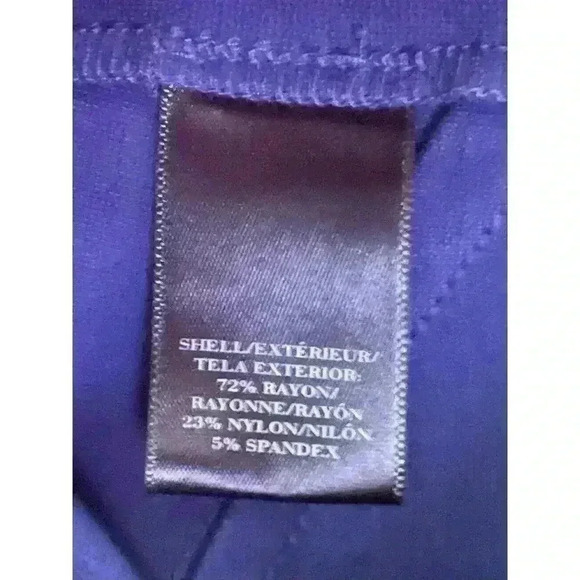 Ann Taylor The Seamed Short A-Line Skirt Navy Blue Size 16 - Picture 8 of 10